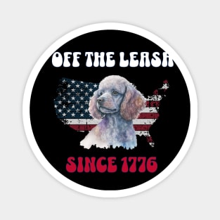 4th of July Independence Day Funny Design for Dog Lovers Magnet